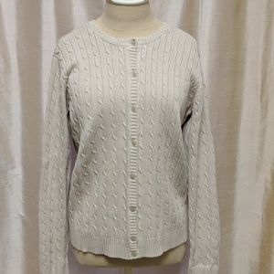 Eddie Bauer knit cardigan Large